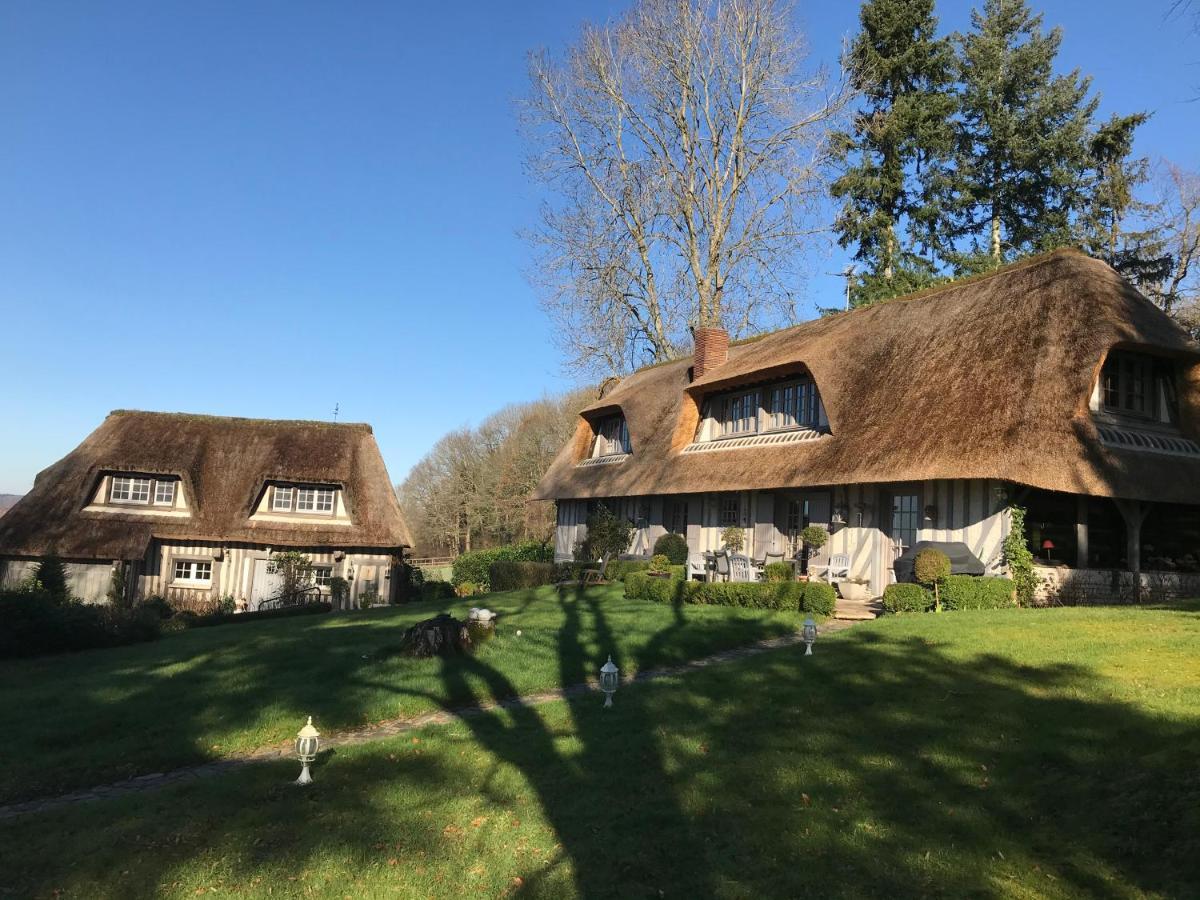Les Chaumieres Du Pays D'Auge Bed and Breakfast Le Breuil-en-Auge Eksteriør billede