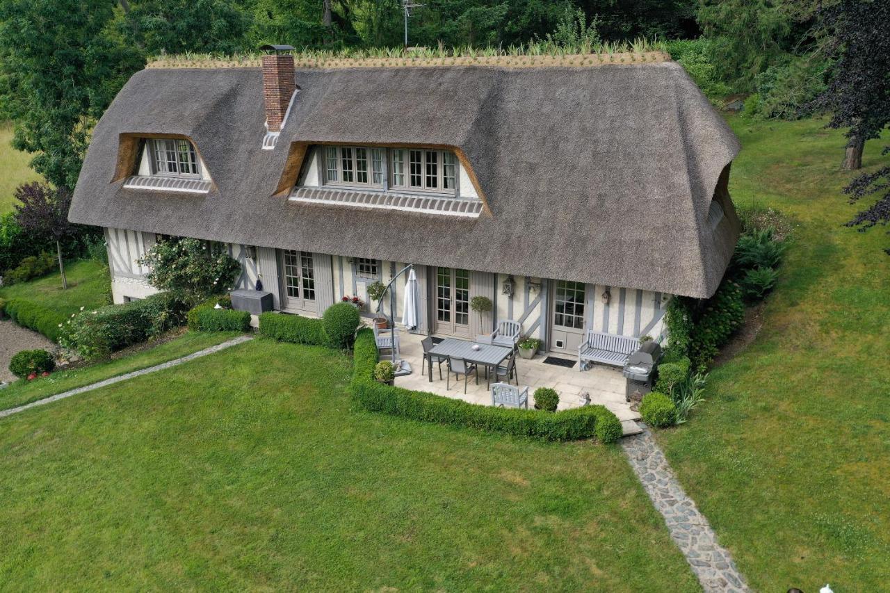 Les Chaumieres Du Pays D'Auge Bed and Breakfast Le Breuil-en-Auge Eksteriør billede