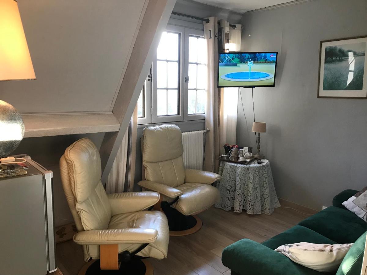 Les Chaumieres Du Pays D'Auge Bed and Breakfast Le Breuil-en-Auge Eksteriør billede