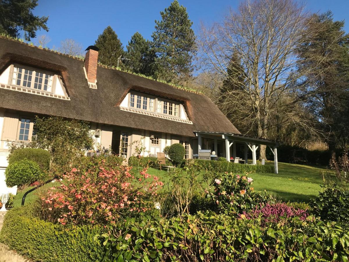 Les Chaumieres Du Pays D'Auge Bed and Breakfast Le Breuil-en-Auge Eksteriør billede