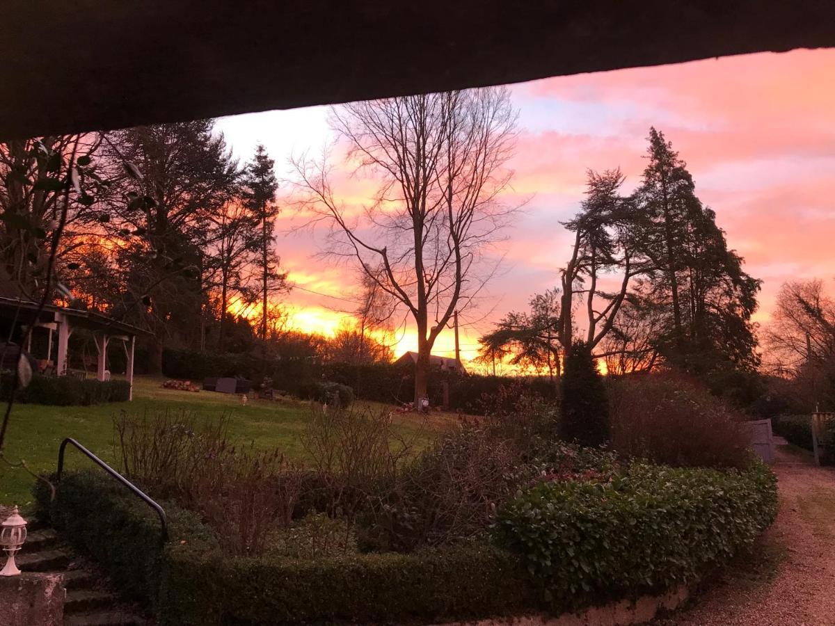 Les Chaumieres Du Pays D'Auge Bed and Breakfast Le Breuil-en-Auge Eksteriør billede