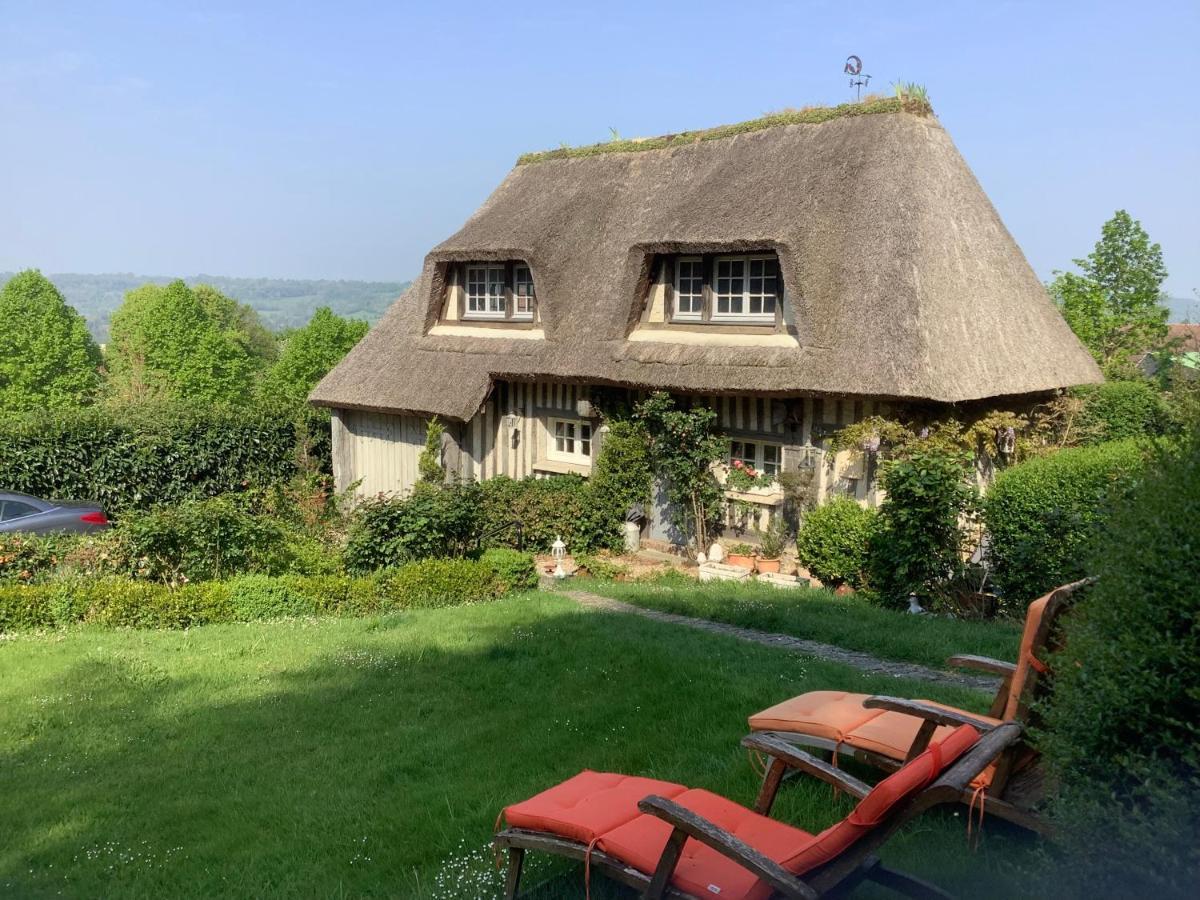 Les Chaumieres Du Pays D'Auge Bed and Breakfast Le Breuil-en-Auge Eksteriør billede