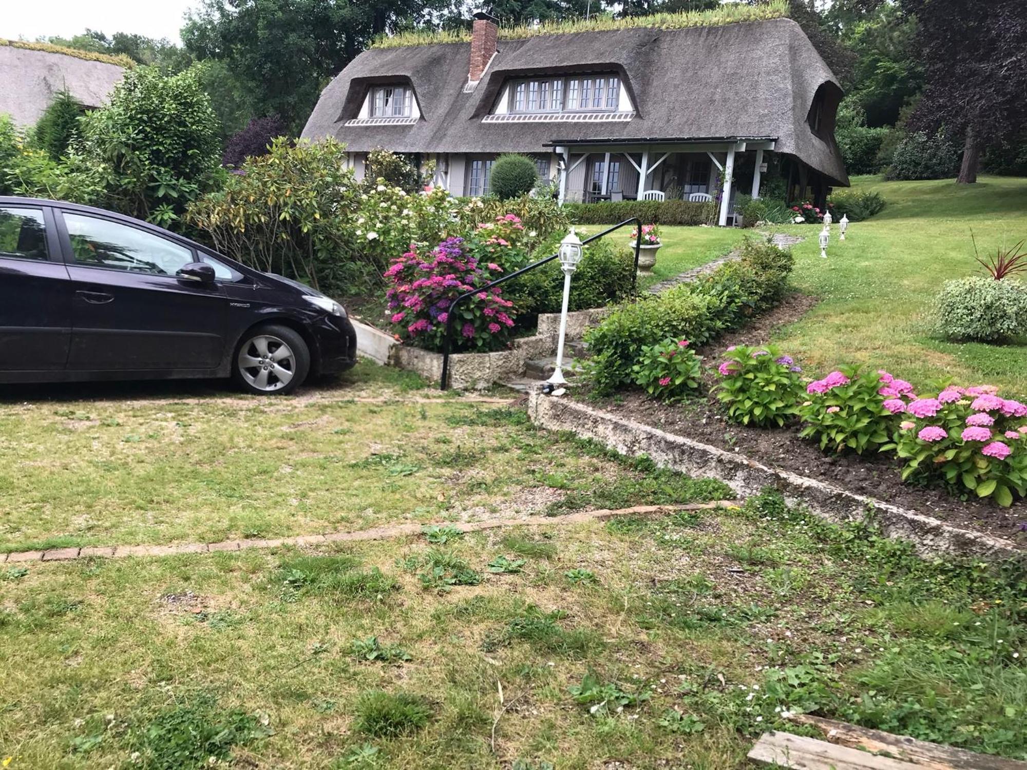 Les Chaumieres Du Pays D'Auge Bed and Breakfast Le Breuil-en-Auge Eksteriør billede