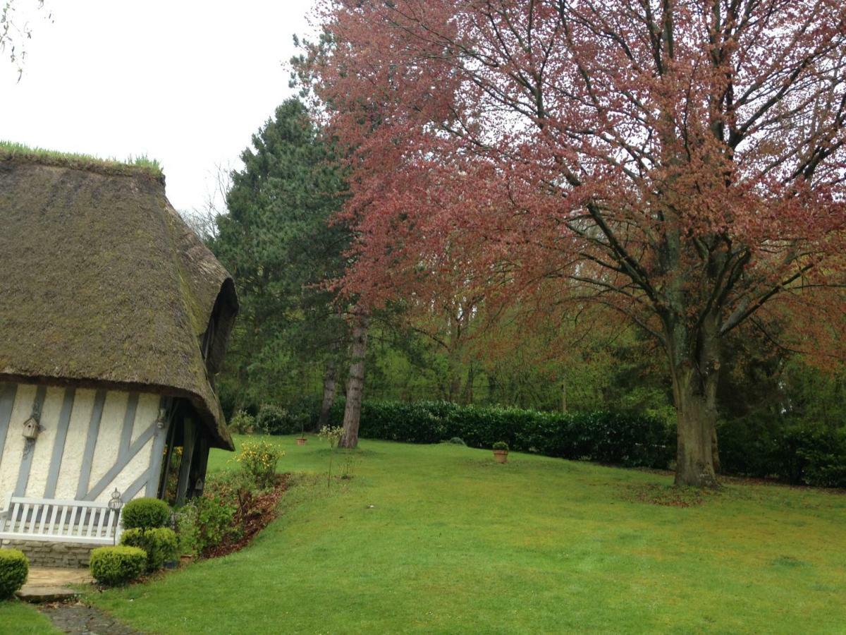 Les Chaumieres Du Pays D'Auge Bed and Breakfast Le Breuil-en-Auge Eksteriør billede